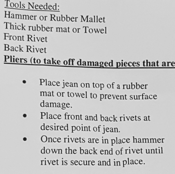 Authentic MISS ME Replacement Buttons / Rivets - Picture 2 of 2